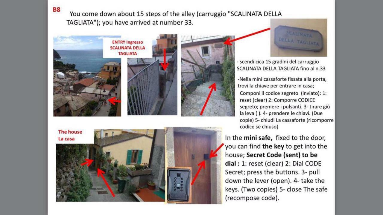 Appartamento Chic Riomaggiore 5 Terre Экстерьер фото